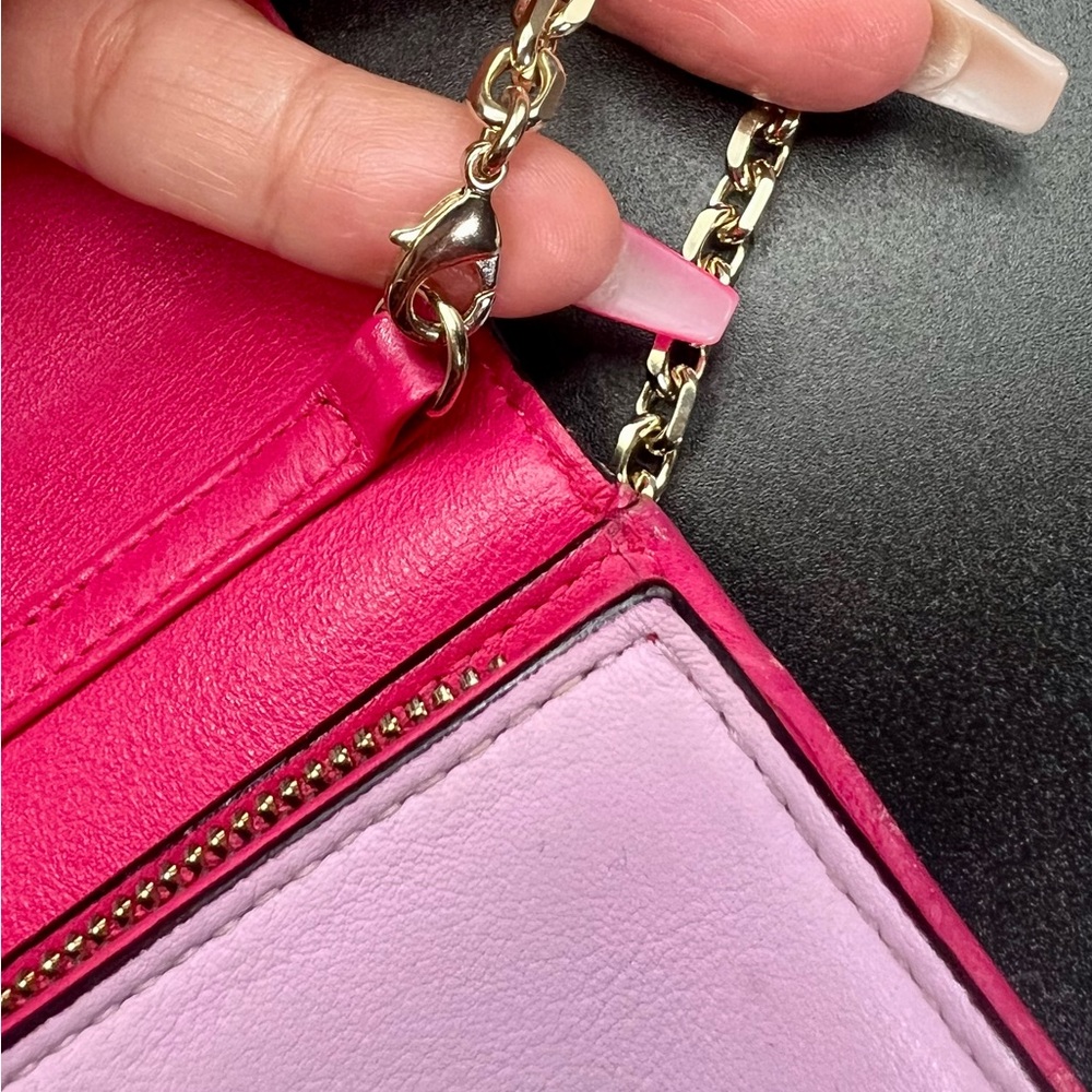 Christian Dior Lady Dior WOC ๐FUSHIA ๐& Mauve combo. W/ COA & Dust Bag - Picture 16 of 16